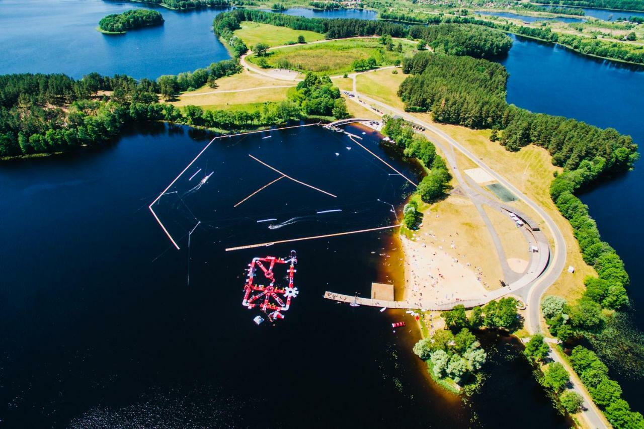 Vasarnamis Zarasuose Villa Zarasai Bagian luar foto
