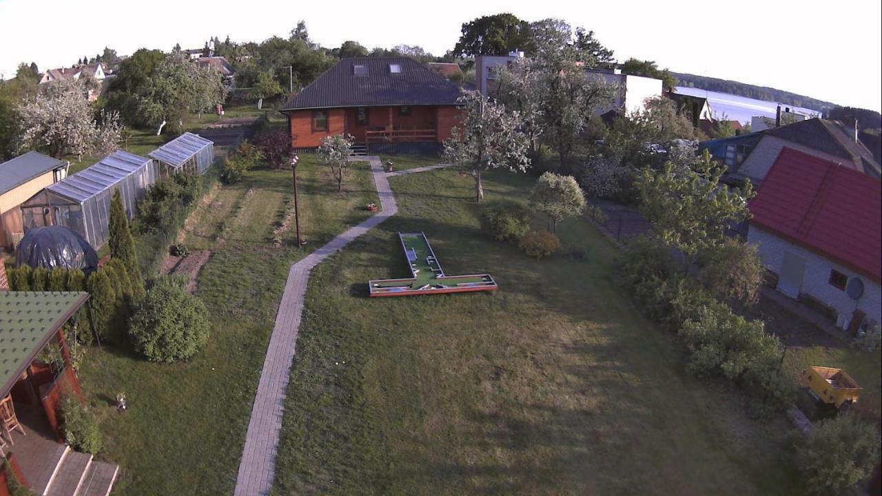 Vasarnamis Zarasuose Villa Zarasai Bagian luar foto