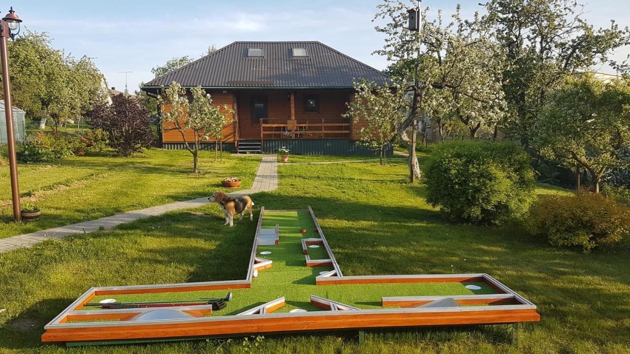 Vasarnamis Zarasuose Villa Zarasai Bagian luar foto